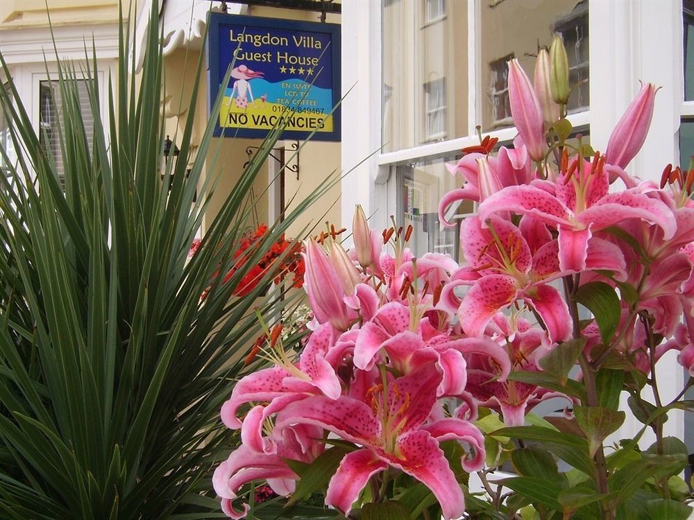 Langdon Villa Guest House Tenby Exterior foto